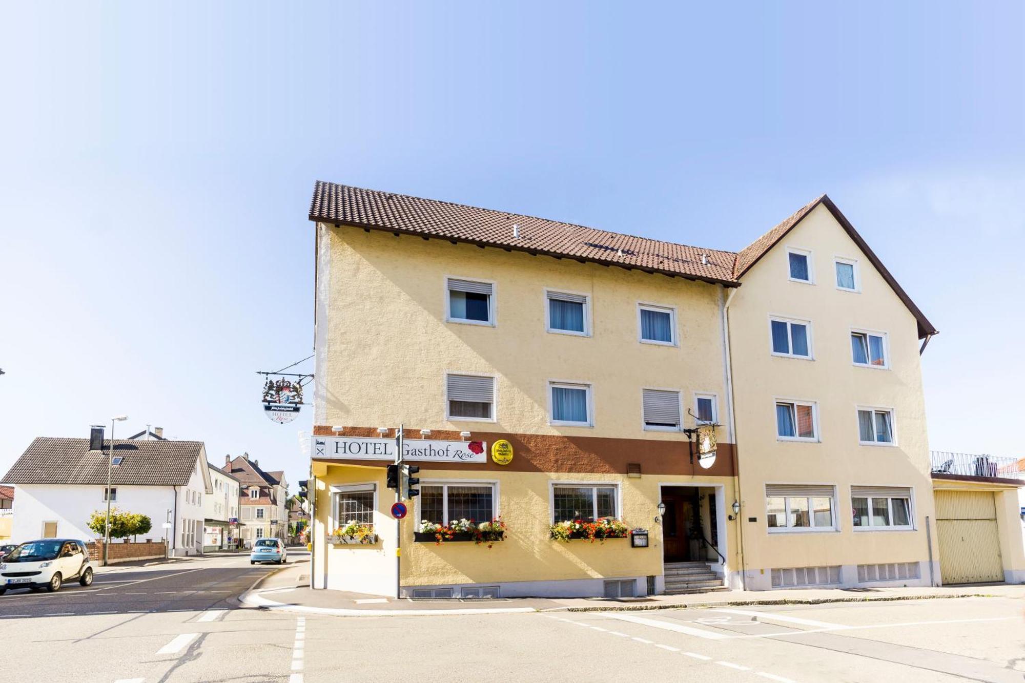 Hotel Gasthof Rose 군즈부르크 외부 사진